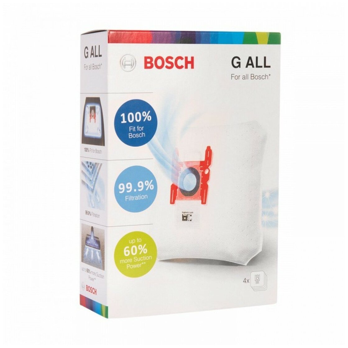 Мешки-пылесборники для пылесоса Bosch PowerProtect, тип 17003048, G ALL, BBZ41FGALL - фотография № 3
