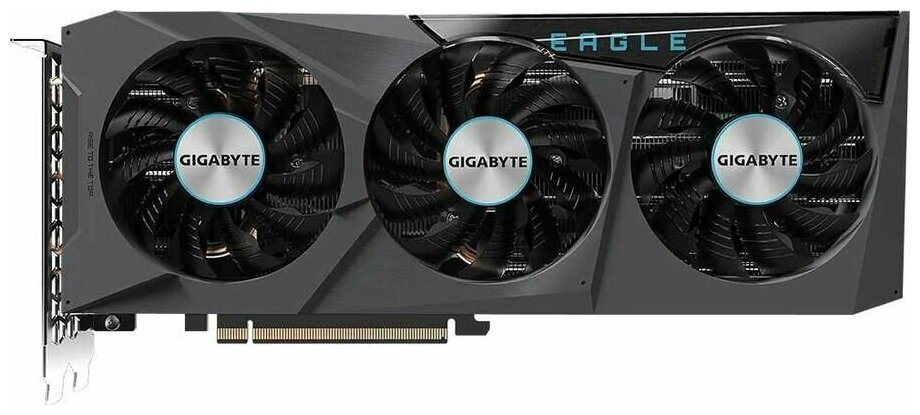 Видеокарта GIGABYTE NVIDIA GeForce RTX 3070, GV-N3070EAGLE OC-8GD 2.0 LHR, 8ГБ, GDDR6, OC, LHR, Ret