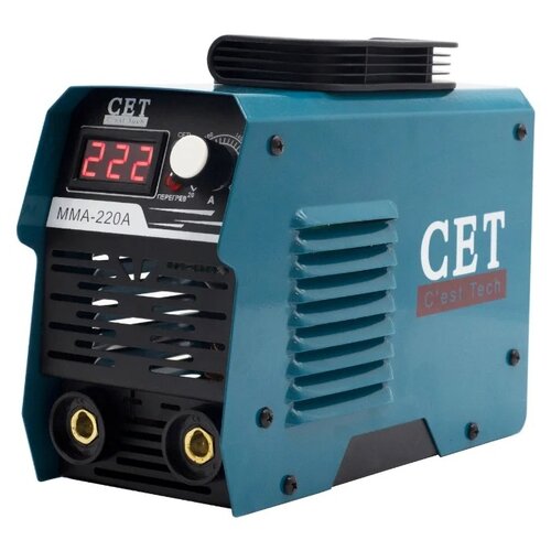 Сварочный аппарат инверторный сварочный инвертор CET MMA 220A с дисплеем электрод до 32 мм 60 ПВ 319600₽