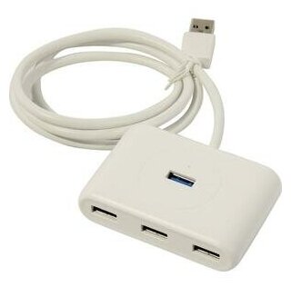 UGREEN USB концентратор хаб USB 30 x 4 1 м цвет белый 20283