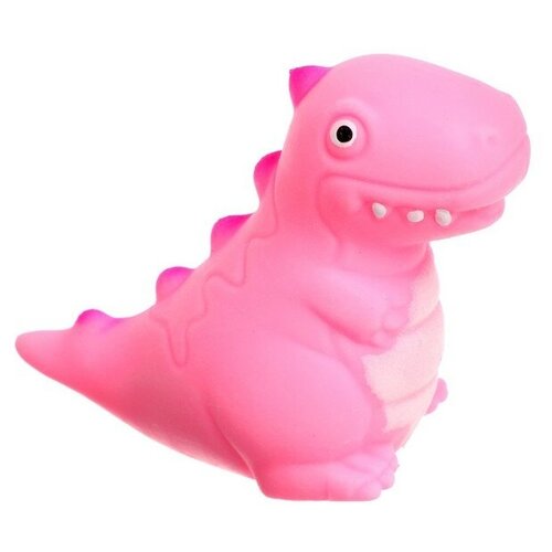 Мялка «Динозавр» с пастой, цвета микс