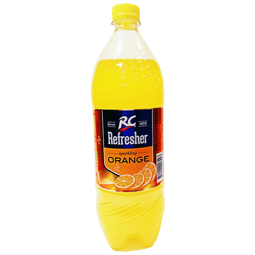 Газированный напиток RC cola Refresher Orange 1л 6шт