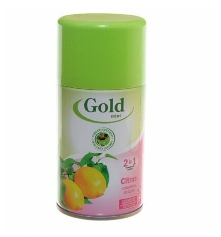 Освежитель воздуха Лимон Gold Mint Citrus 230 мл