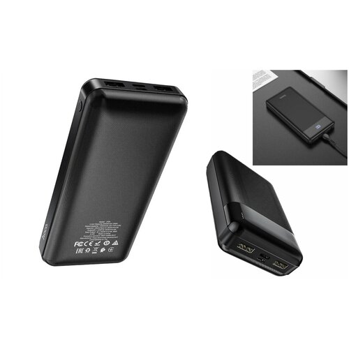 Портативный аккумулятор Hoco Easy travel 20000mAh Пауэр Банк News мобильный источник питания 206400₽