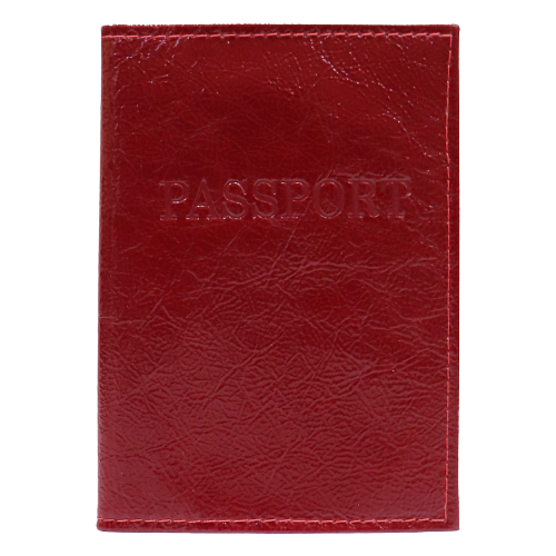 фото Обложка для паспорта fostenborn, красный