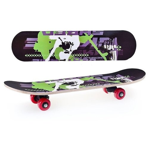 Скейтборд подростковый 60x15 см, колеса PVC керамогранит sakura какао 60x15 см 4 шт