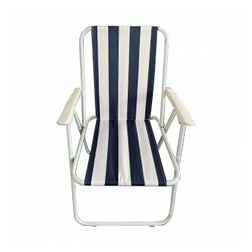 фото Кресло-шезлонг складное ecos dw-1013 с, с подлокотниками, синее