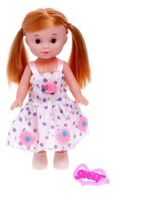 Кукла классическая Оля в платье, с аксессуаром