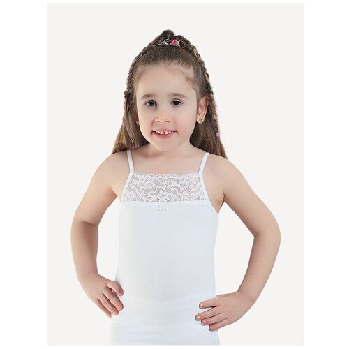 фото Майка для девочки baykar, (2шт/уп), цвет белый, размер 146-152(5)