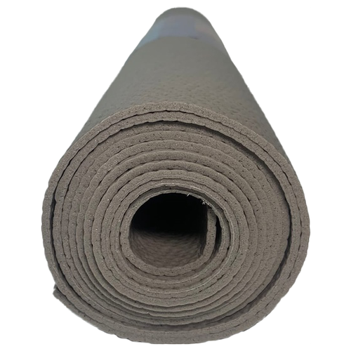 гимнастический коврик dfc edx повышенной плотности 172 х 60 см 12 мм Коврик для йоги Puna RamaYoga, прочный, нескользящий, сделан в России. 185 x 60 х 0,3 см, серый