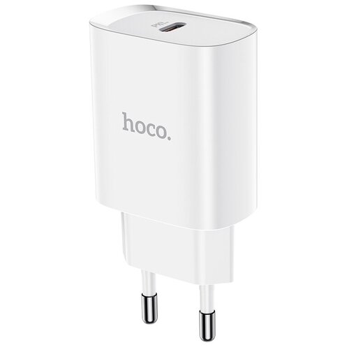 фото Зарядное устройство hoco n14 smart usb-c, белый