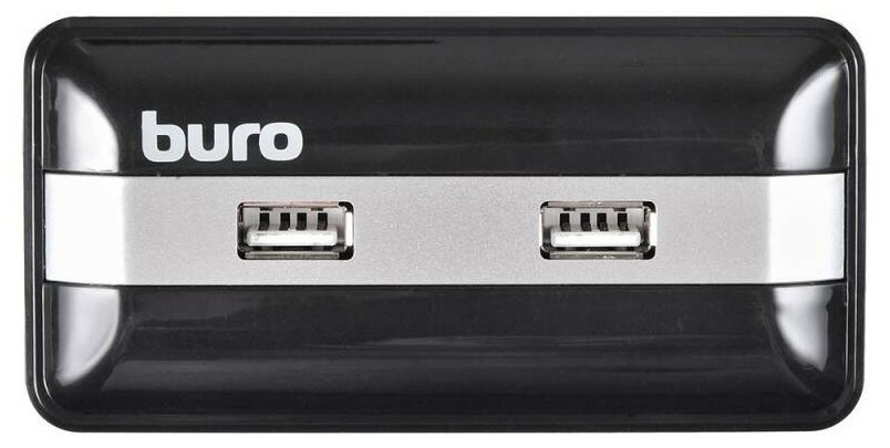 Хаб USB 20 Buro BU-HUB7-U20 7порт черный