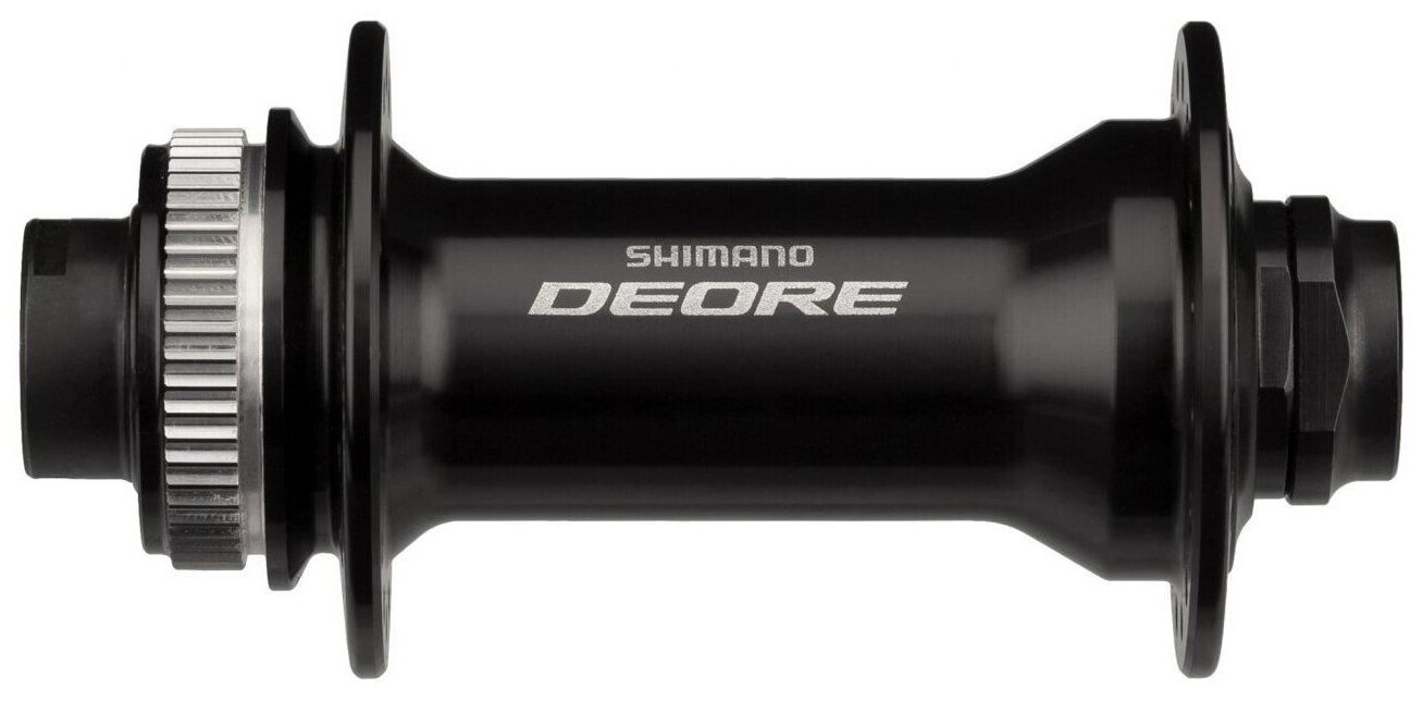 Втулка передняя Shimano Deore HB-M6010, 32H, 100 мм OLD, ось 15 мм, дисковый, под ротор Center Lock, , 31012127