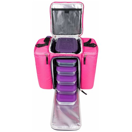 фото Сумка innovator 500 (розовый/фиолетовый) 6 pack fitness