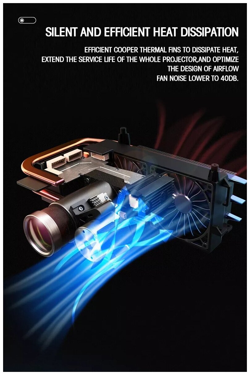 Цифровой мультимедия проектор MBRIDGE T10 200 ANSI LCD Full HD 19201080 90 Вт - белый