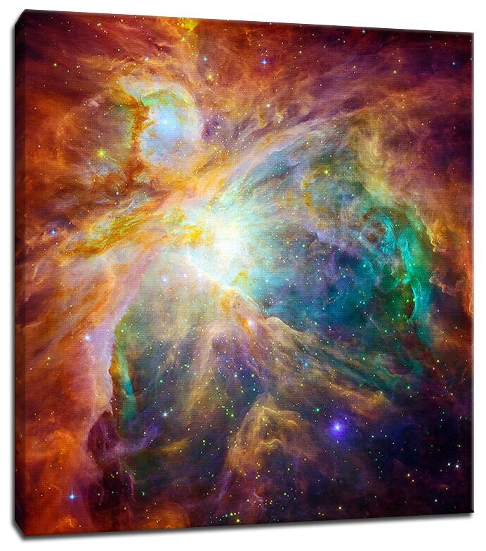 Картина Уютная стена "Туманность Ориона" 60х60 см