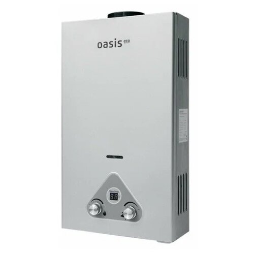Проточный газовый водонагреватель Oasis Eco W-20/S-20, стальной