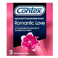 Презервативы с ароматом CONTEX Romantic - 3 шт, 2 упаковки