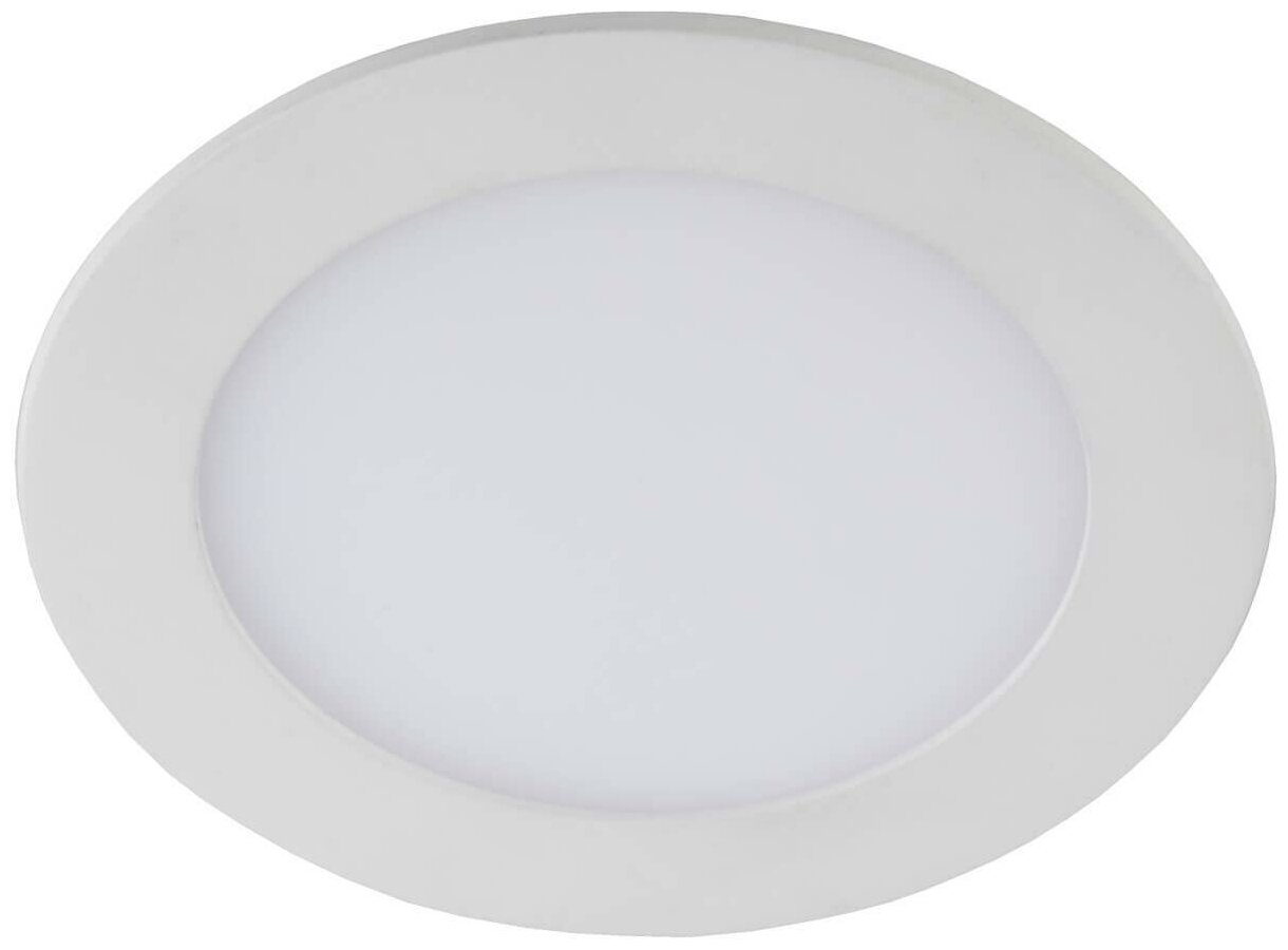 Светильник светодиодный LED круглый 6w 360 Лм 4000К белый IP20 220В 1-6-4K (Эра) арт. Б0017486
