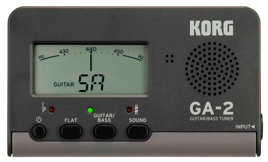 KORG GA-2 цифровой тюнер для гитары