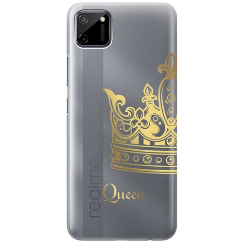 Силиконовый чехол с принтом True Queen для realme C11 / Рилми С11 силиконовый чехол с принтом camomiles для realme c11 рилми с11