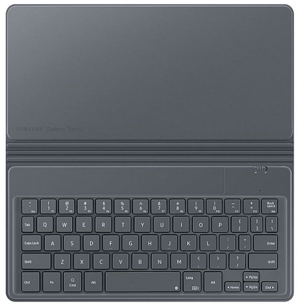 Чехол-клавиатура Samsung Book Cover Keyboard для Samsung Galaxy Tab A7 серый