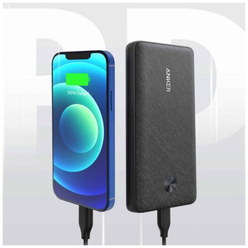 Внешний аккумулятор Anker A1248 PowerCore III Sense 10K 20 Вт 10000mAh Black A1248P11-Y1 475000₽