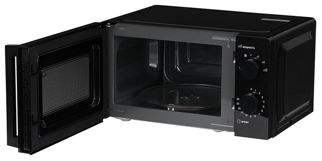 Микроволновая печь HARPER HMW-20SM01 BLACK - фотография № 4