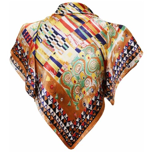 фото Платок crystel eden,85х85 см, зеленый