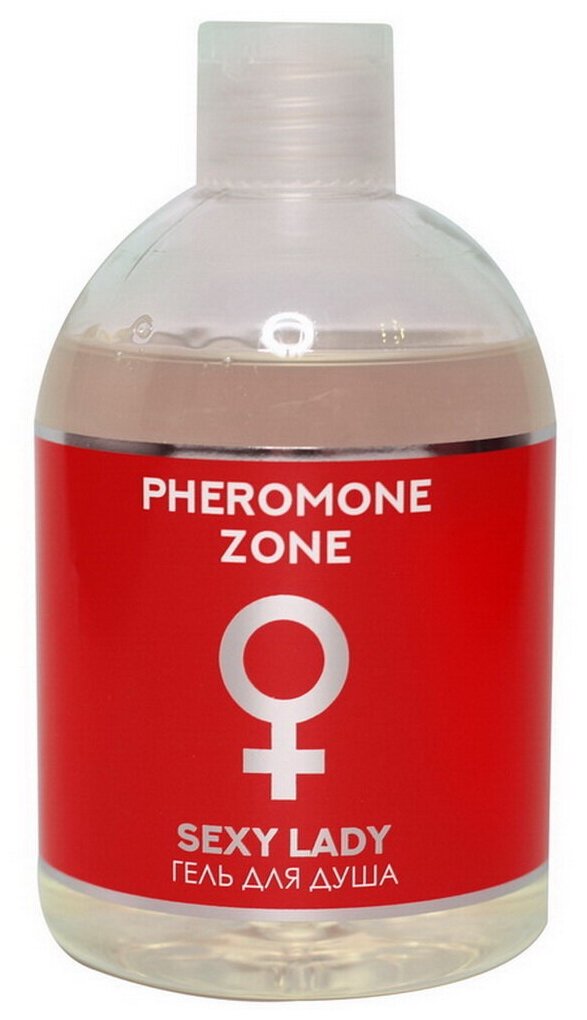 LivDelano Гель для душа SEXY LADY, PHEROMONE ZONE 480 мл