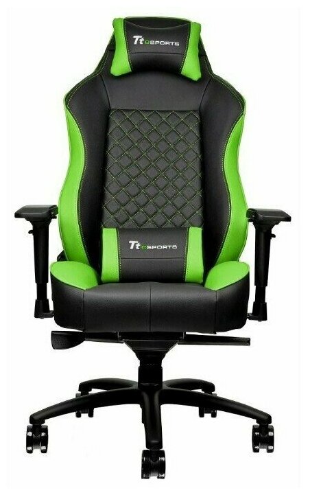 Кресло Gamin Chair Thermaltake GTC 500 Black&Green GC-GTC-BGLFDL-01 .