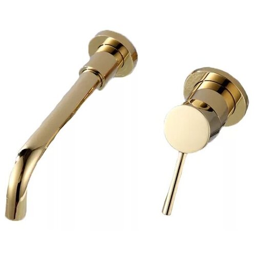 Смеситель для раковины встраиваемый GROCENBERG GB511GO, золото (GB511GO)