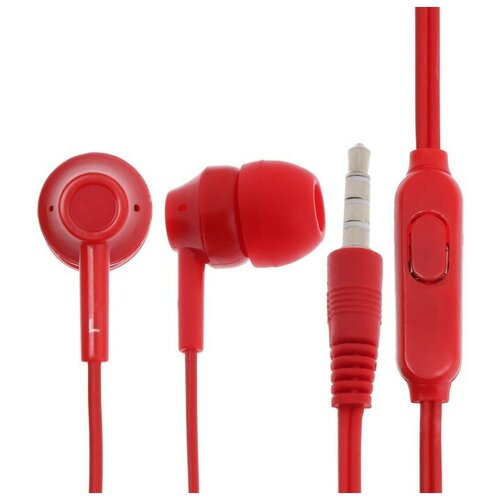 Blast Наушники Blast BAH-217 Mobile вакуумные микрофон 35 мм 12 м красные 33600₽