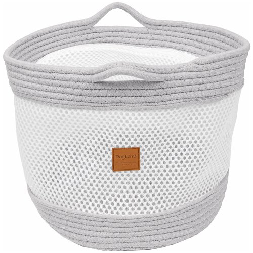 Сумка переноска для кошек и маленьких собак Doglemi серая, до 5кг / Шпицельшоп