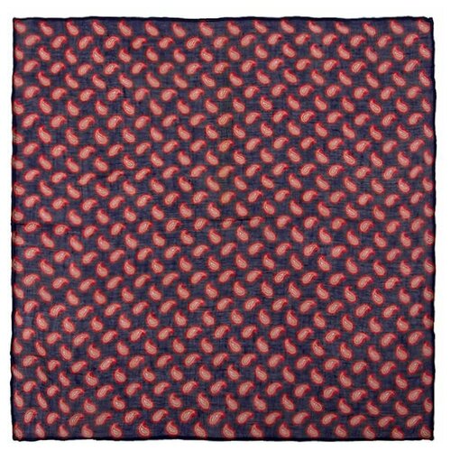 фото Карманный платок greg hanky-poly 33х33-синий 908.1.16, цвет синий, размер 33х33 см