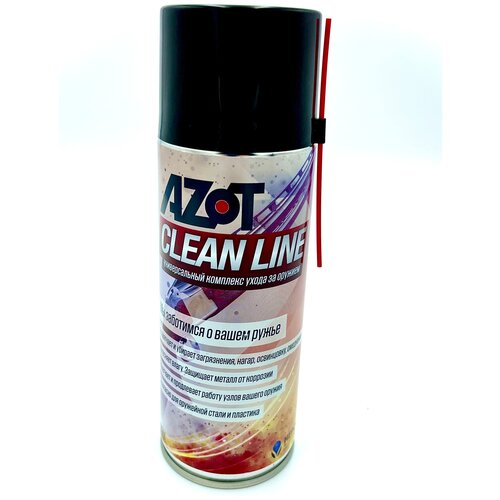 Универсальный комплекс для чистки оружия Azot Clean Line, 520 мл