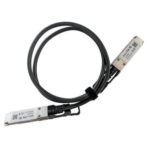 Mikrotik XQ+DA001 Q+DA0001 QSFP+ direct attach cable 40G 1m 0C +70C кабель mikrotik direct attach qsfp q da0001