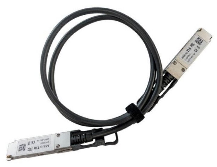 Mikrotik XQ+DA001 Q+DA0001 QSFP+ direct attach cable 40G 1m 0C +70C