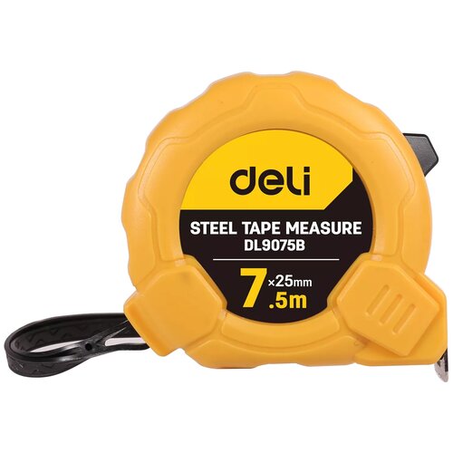Измерительная рулетка Deli Tools DL9075B, 25 мм х7.5 м