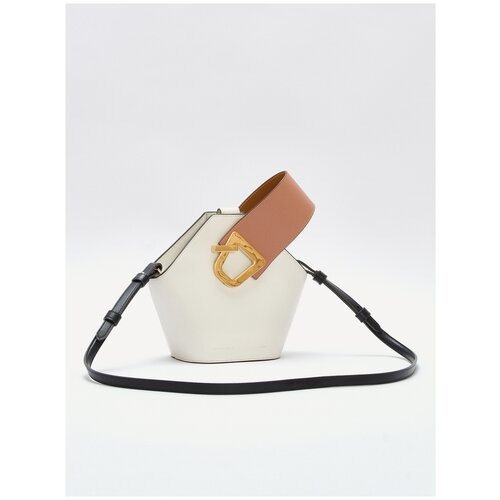 фото Сумка женская danse lente, johnny , белый, есть нюансы