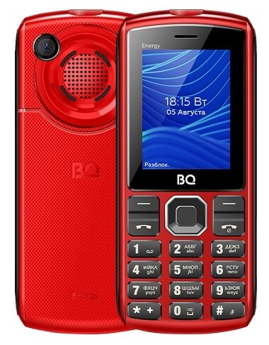 BQ 2452 Energy, 2 SIM, красный