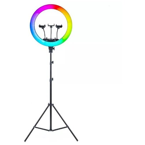 Кольцевая лампа RGB LED Soft Ring Light MJ18 45 см 450000₽