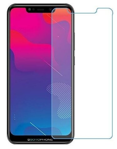 Panasonic Eluga Z1 Pro защитный экран из нано стекла 9H одна штука