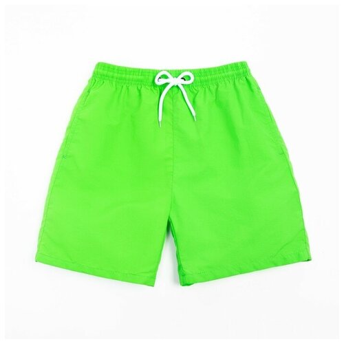 фото Minaku плавки купальные мужские однотонные, minaku цвет зелёный, размер 48