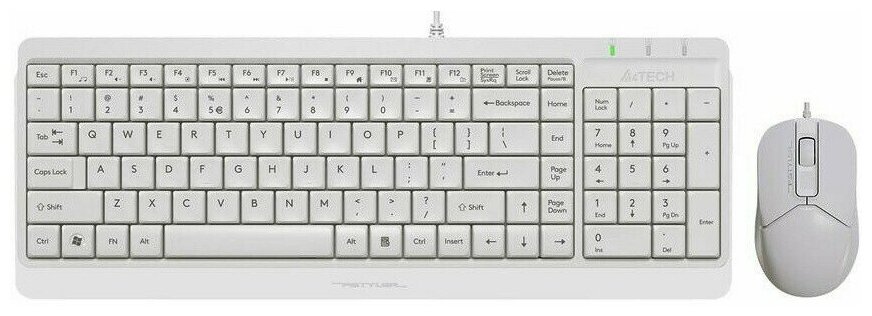 Комплект клавиатура и мышь A4tech FSTyler Fstyler F1512