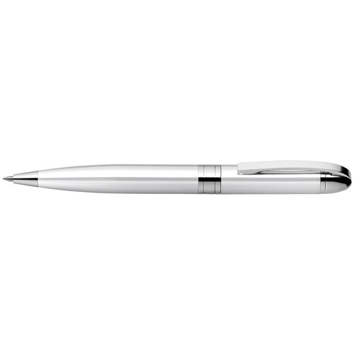 Ручка шариковая Zebra Fortia VC Royal хром 0.7мм автоматическая сменный стержень линия 0.5мм