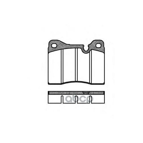 Колодки Торм. пер. Remsa арт. 001120