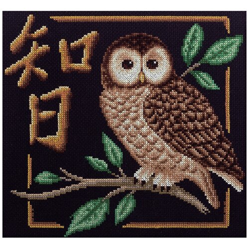 PANNA Набор для вышивания Мудрость (I-1689), разноцветный, 26 х 24.5 см panna набор для вышивания мудрость 25 х 25 см i 1689