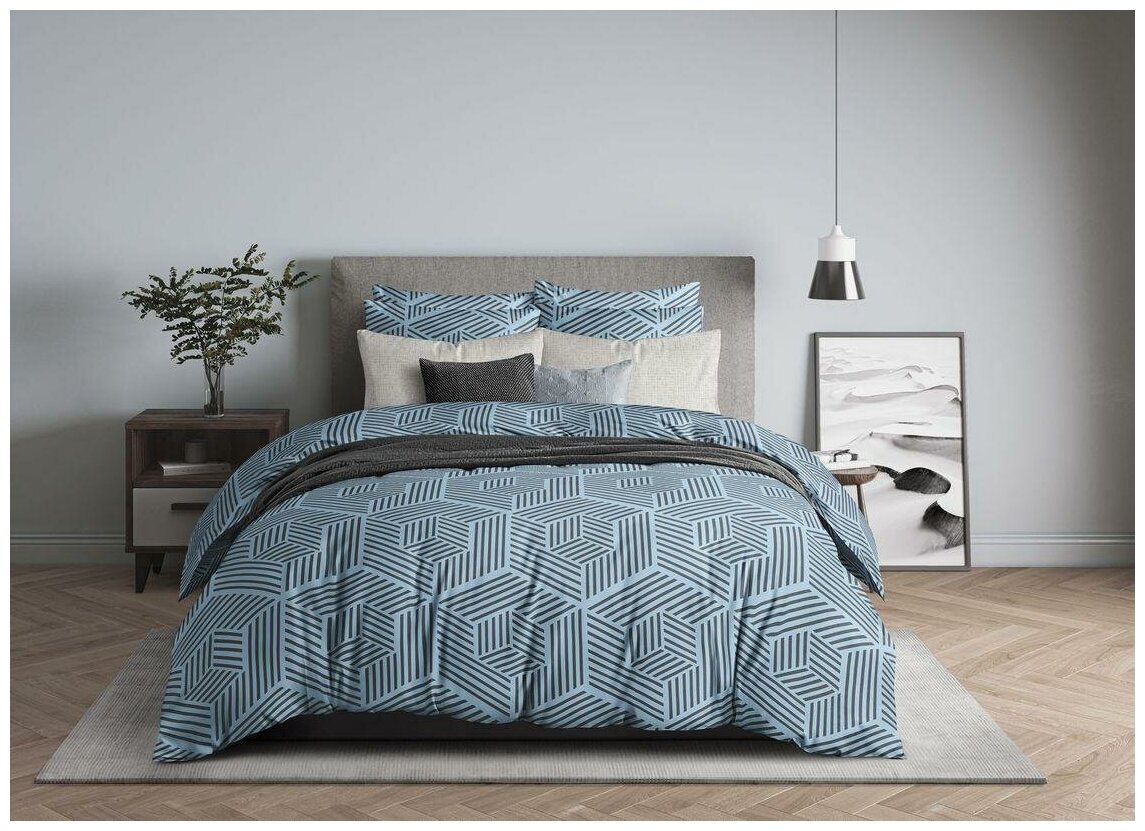 Комплект постельного белья Guten Morgen Цветная геометрия 965