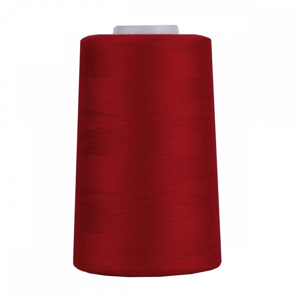 Швейные нитки MAXag basic 40/2 5000 ярдов, цвет 157 красный, 100% полиэстер Max (2.40/2. MAX.157)